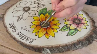 Adding Color to Your Pyrography Projects