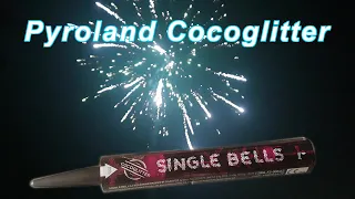 Pyroland Bombenrohr Cocoglitter | Single Bells von Pyroland