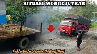 BATU JOMBA was damaged again after being repaired yesterday