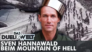Klaas schockt Sven Hannawald mit gefährlichstem Radrennen der Welt | Duell um die Welt |
