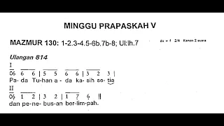 [Edisi Lama] Minggu, 26 Maret 2023 - MINGGU PRAPASKAH V (Kelima) - Mazmur Tanggapan - Tahun A