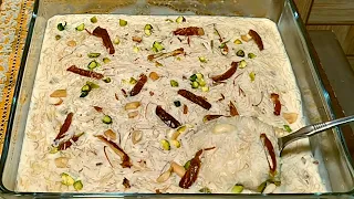 Eid Special Sheer Khurma Recipe | Famous Eid Special Dessert Recipe Sheer Khurma