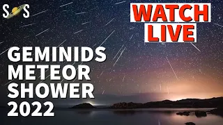 Geminids Meteor Shower 2022 LIVE | Dec 13 | Secrets of Space