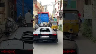 Lamborghini In Old City 🇮🇳