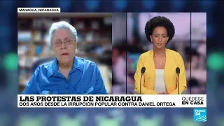 Dora María Téllez: "La población nicaragüense vive bajo asedio"