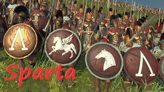 Обзор отрядов Спарты | Total War: Rome 2 | Спарта ТОП юниты | Моды