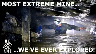 Inches From Death,  As Dangerous As Mine Exploration Gets : UK Abandoned Mine Explores.