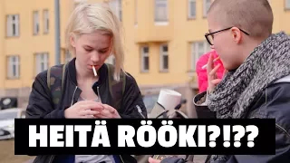 ONKS NOLOO POLTTAA TUPAKKAA?