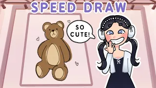 I TRIED PLAYING ROBLOX SPEED DRAW FOR AN HOUR STRAIGHT! :0