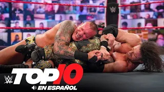 Top 10 Mejores Momentos de RAW: WWE Top 10, Jun 21, 2021