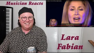 Reaction to Lara Fabian singing Voir Un Ami Pleurer (To See A Friend Cry) live