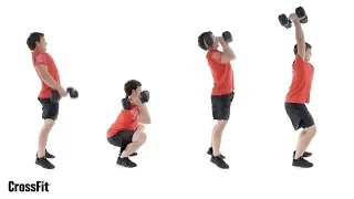 The Dumbbell Clean and Push Jerk