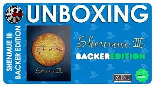 Shenmue III | Kickstarter Backer Edition | Unboxing | PlayStation 4