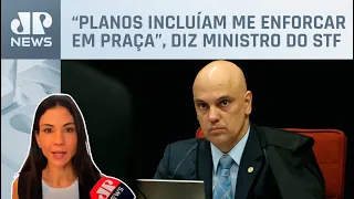 Amanda Klein comenta revelação de Moraes sobre planos para matá-lo