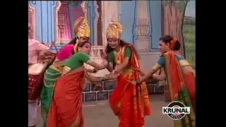 Marathi lokgeet folk song Tuljhapurat khelati abma fugadi
