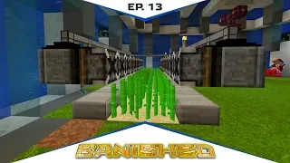 Minecraft 1.12.2 Banished 🐬 Ферма Тростника и Обсидиан EP. 13