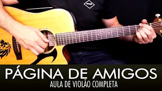 Aula de Violão Completa - Página de Amigos (Chitãozinho e Xororó)