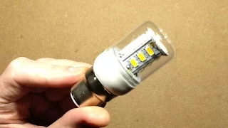 Fixing a dead LED lamp.  (Interesting failure.)