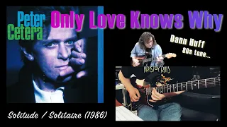 Peter Cetera - Only Love Knows Why【Dann Huff Guitar cover】(Solitude/Solitaire, Glory of Love)