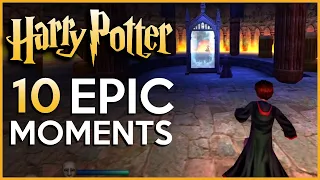 Top 10 EPIC Moments from the Old Harry Potter Game!