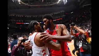 Joel Embiid Breaks Down To Tears After Kawhi Leonard Game 7 Game-Winner