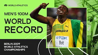 World Record | Men's 100m Final | World Athletics Championships Berlin 2009