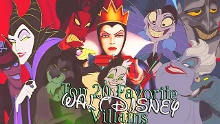 Top 20 Favorite Disney Villains (2010)