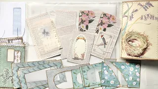 How to use vellum in junk journals - Pocket & page ideas using vellum from Beebeecraft