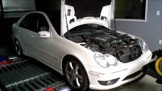 Mercedes Benz  C230 V6 M272: ECU Tune Dyno