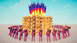 100x ARCHITECT vs EVERY GOD - Totally Accurate Battle Simulator TABS