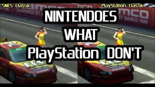 PlayStation Classic vs SNES Classic : NINTENDOES what SONY DON'T ??