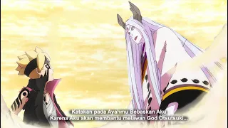 Boruto Bertemu Kaguya saat Mati - Kaguya minta di bebaskan Lalu akan membantu melawan God Otsutsuki