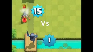 Level 3 MINI PEKKA vs Level 14 BANDIT : #Clash Royale