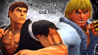 Impractical Ryu (and Ken) - USFIV Combo Video