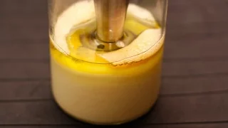 Homemade mayonnaise in a blender in 2 minutes! The most delicious and simplest recipe!