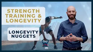 The Correlation Between Strength Training & Longevity | Longevity Nugget #longevity