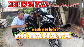 Review yamaha vega force 2022 MASIH BARU Sudah RUSAK ‼️ bikin kecewa