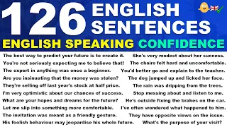 Conversation Training - 126 English Sentences To Improve Your English Speaking Confidence!