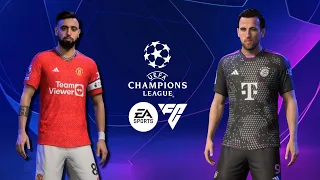 EA Sports FC 24 | Man United vs Bayern Munich Gameplay | UEFA Champions League 23/24 Group Stage