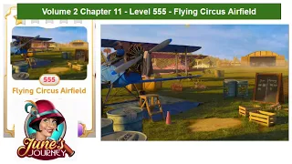 June's Journey Vol 2 - Chapter 11 - Level 555 - Flying Circus Airfield (Complete Gameplay, in order)