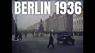 Berlin 1936 in color [4K] - Old videos colored