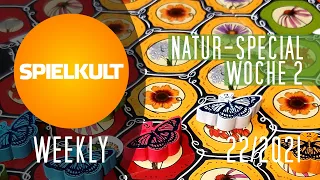 Weekly 22/2021 // Brettspiel-Reviews, Preview // Natur-Special-Woche 2