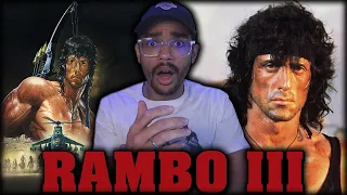 Rambo III IS INCREDIBLE!! *MOVIE REACTION*