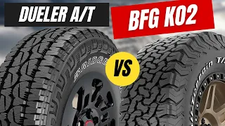 Bridgestone Dueler A/T Revo 3 vs BF Goodrich KO2