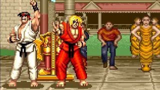 Street Fighter II (SNES) Playthrough