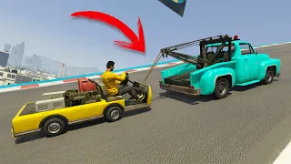 CARRERA COOPERATIVA MUY LOCA! LO SIENTO AMIGO!! - GTA V ONLINE