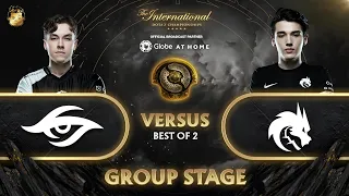 Team Secret vs Team Spirit Game 1 (BO2) | The International 10 Groupstage