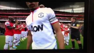 Manchester United guard of honour 2013 premier league at ar