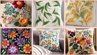 handmade embroidary cushion cover designs || new designs || #trending #2024 #beautiful