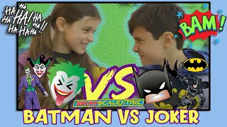 BATMAN vs JOKER - Micro Scalextric Set